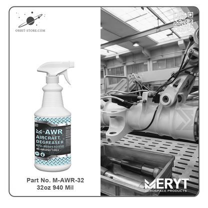 M-AWR-32 Aircraft Degreaser — MIL-PRF-87937D Type II — 32 oz spray bottle (946 mL)