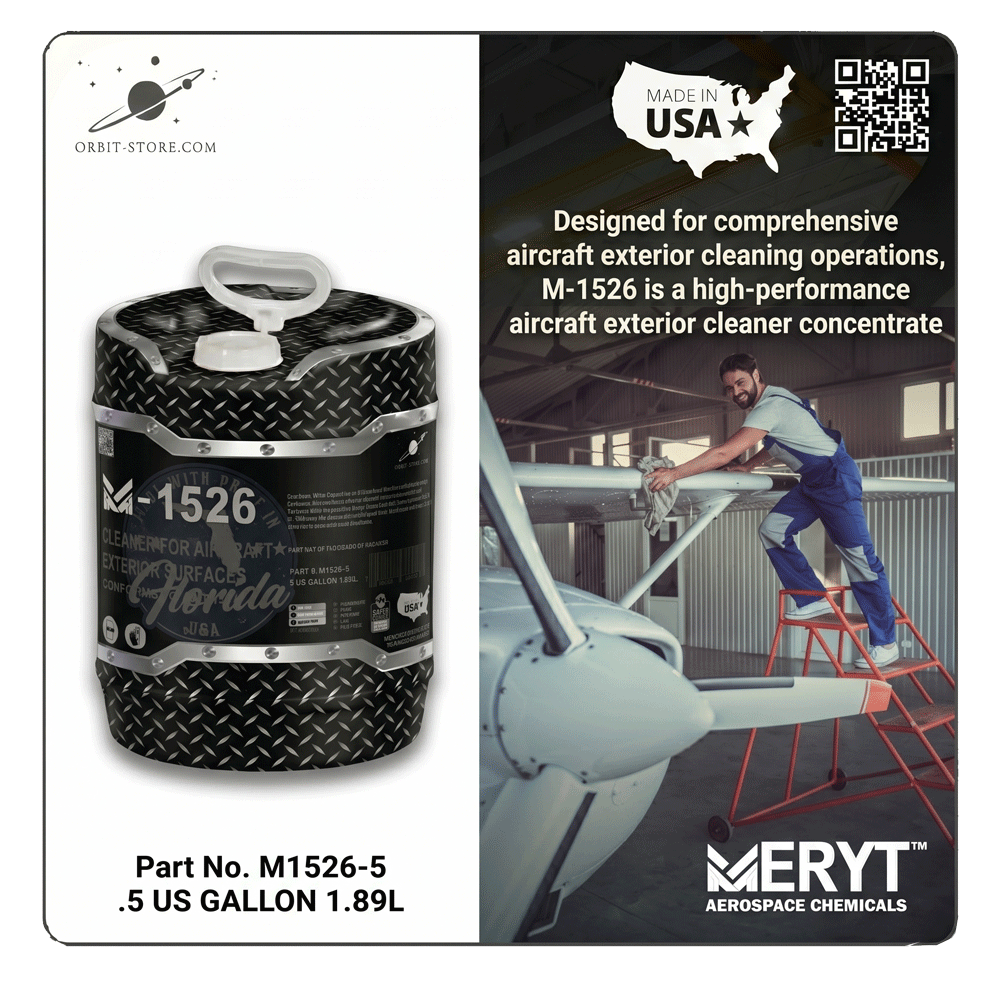 M-1526-5 Aircraft Exterior Cleaner — AMS 1526 — 5 US gallons (18.9 L)