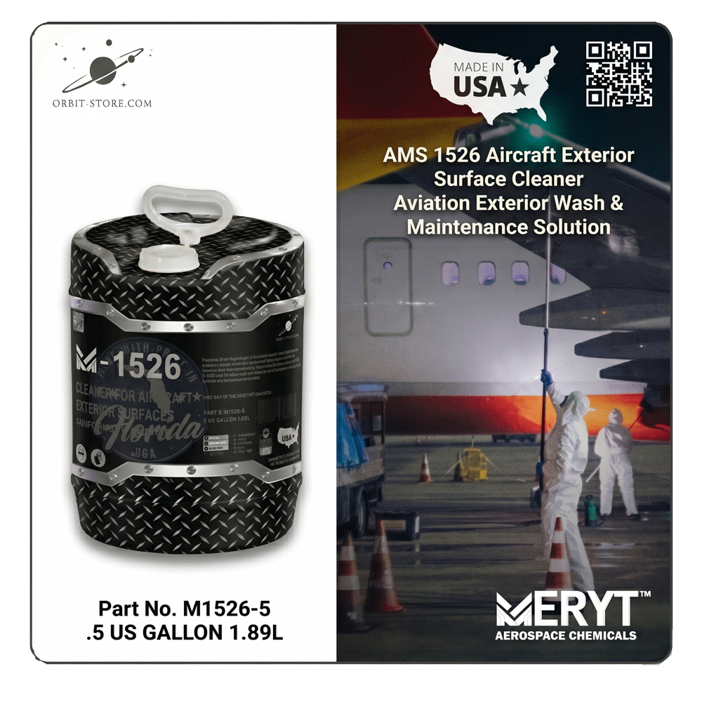 M-1526-5 Aircraft Exterior Cleaner — AMS 1526 — 5 US gallons (18.9 L)