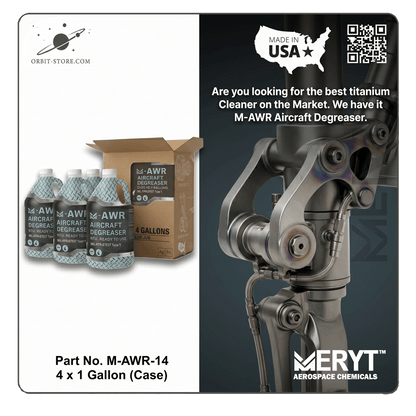 M-AWR-14 Aircraft Degreaser — MIL-PRF-87937D Type II — Case of 4 × 1 US gallon