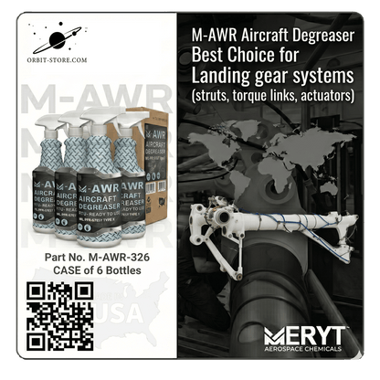 M-AWR-326 Aircraft Degreaser — MIL-PRF-87937D Type II — Case of 6 × 32 oz spray bottles