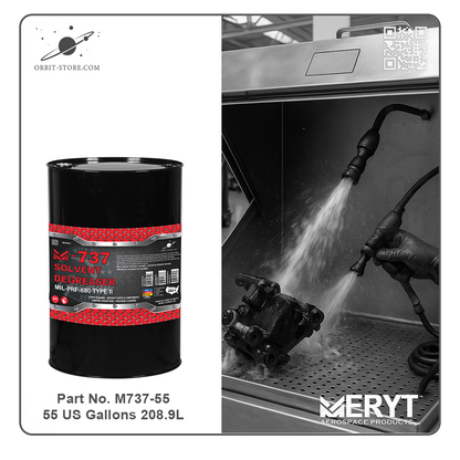 M-737-55 Solvent Degreaser — MIL-PRF-680 Type II — 55 US gallon drum (208.2 L)
