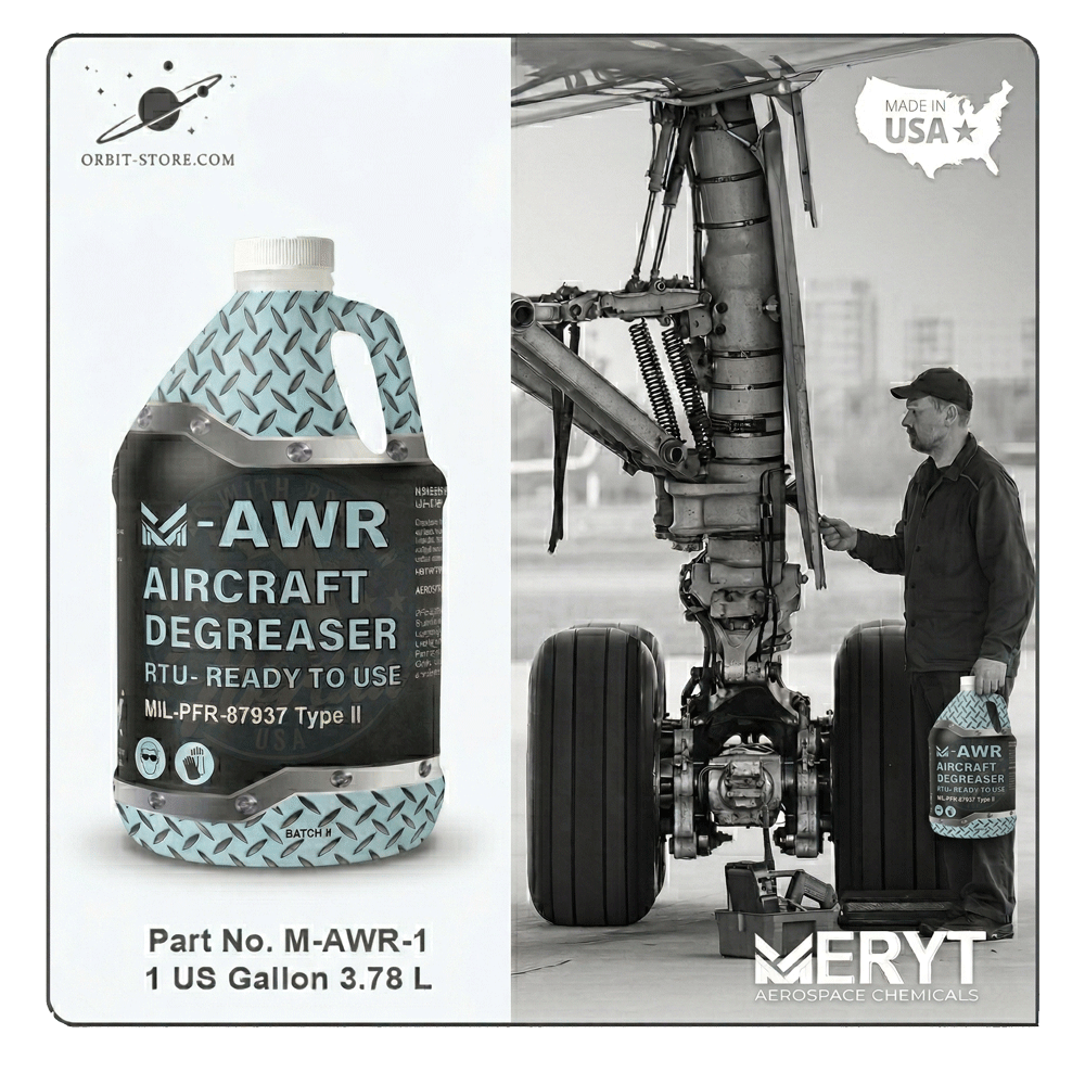 M-AWR-1 Aircraft Degreaser — MIL-PRF-87937D Type II — 1 US gallon (3.78 L)
