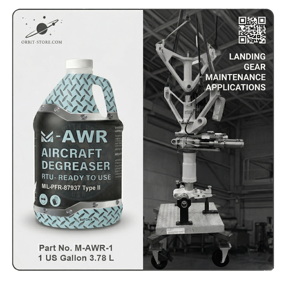 M-AWR-1 Aircraft Degreaser — MIL-PRF-87937D Type II — 1 US gallon (3.78 L)