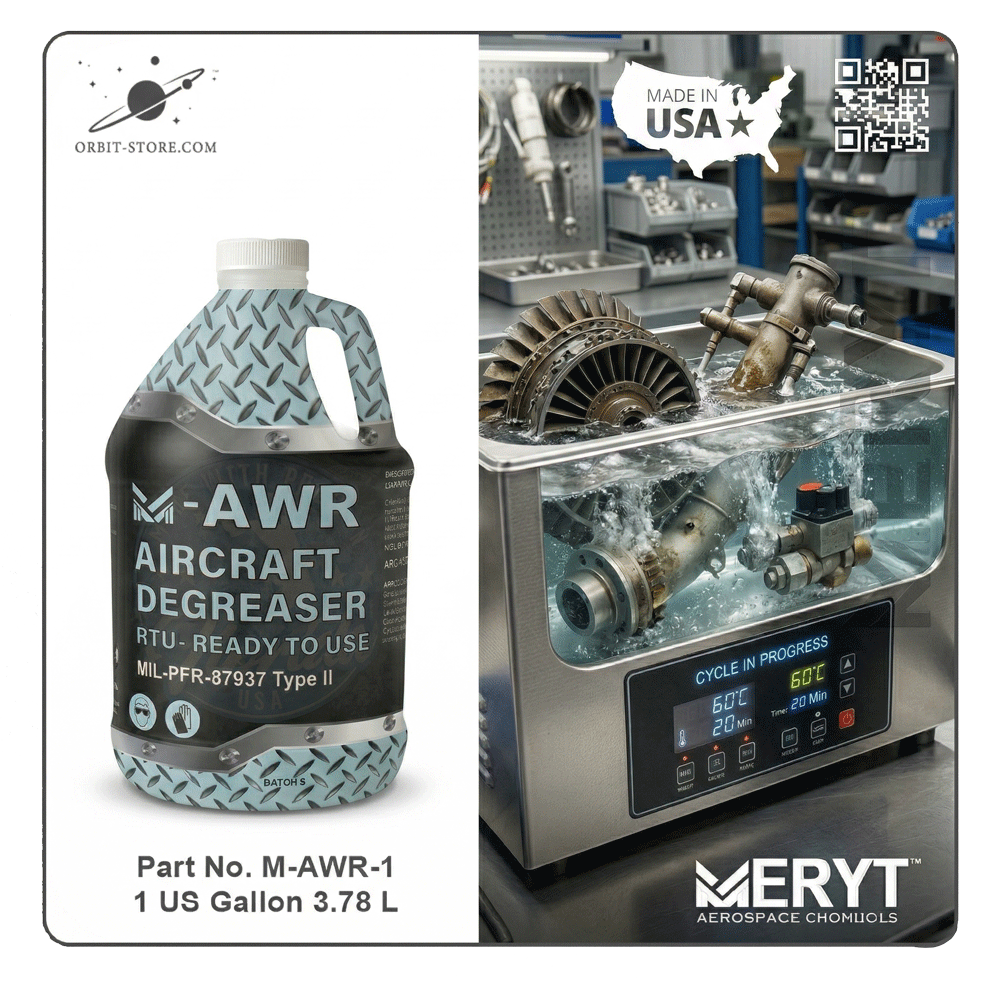 M-AWR-1 Aircraft Degreaser — MIL-PRF-87937D Type II — 1 US gallon (3.78 L)