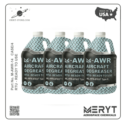 M-AWR-14 Aircraft Degreaser — MIL-PRF-87937D Type II — Case of 4 × 1 US gallon