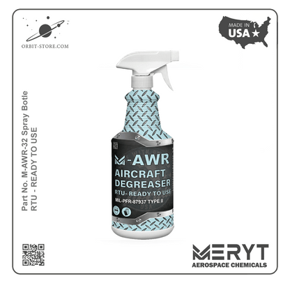 M-AWR-32 Aircraft Degreaser — MIL-PRF-87937D Type II — 32 oz spray bottle (946 mL)