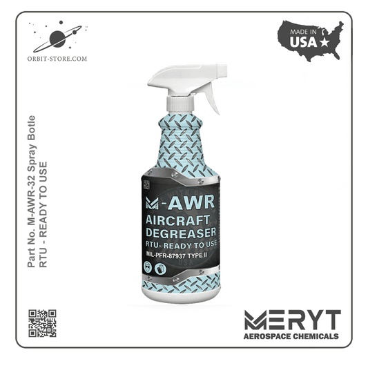 M-AWR-32 Aircraft Degreaser — MIL-PRF-87937D Type II — 32 oz spray bottle (946 mL)