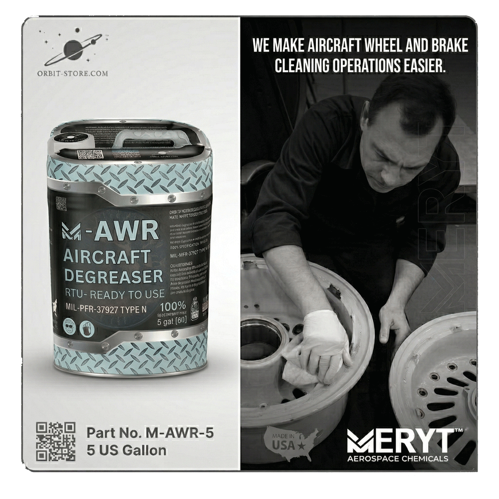 M-AWR-5 Aircraft Degreaser — MIL-PRF-87937D Type II — 5 US gallons (18.9 L)