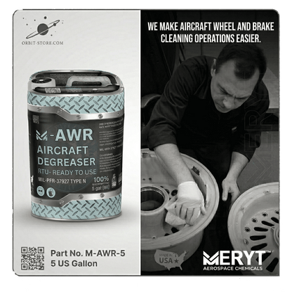 M-AWR-5 Aircraft Degreaser — MIL-PRF-87937D Type II — 5 US gallons (18.9 L)