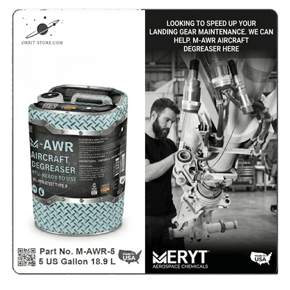 M-AWR-5 Aircraft Degreaser — MIL-PRF-87937D Type II — 5 US gallons (18.9 L)