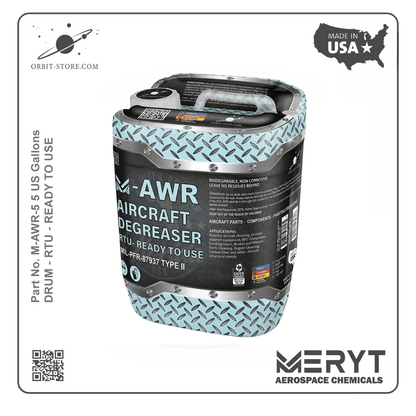 M-AWR-5 Aircraft Degreaser — MIL-PRF-87937D Type II — 5 US gallons (18.9 L)