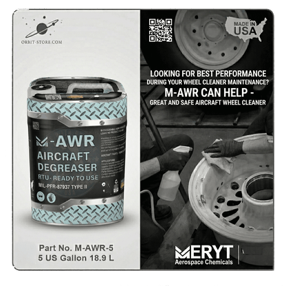 M-AWR-5 Aircraft Degreaser — MIL-PRF-87937D Type II — 5 US gallons (18.9 L)