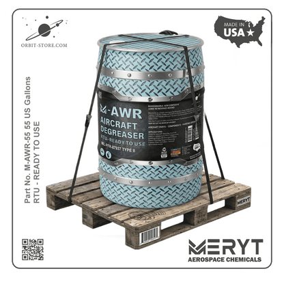 M-AWR-55 Aircraft Degreaser — MIL-PRF-87937D Type II — 55 US gallon drum (208.2 L)