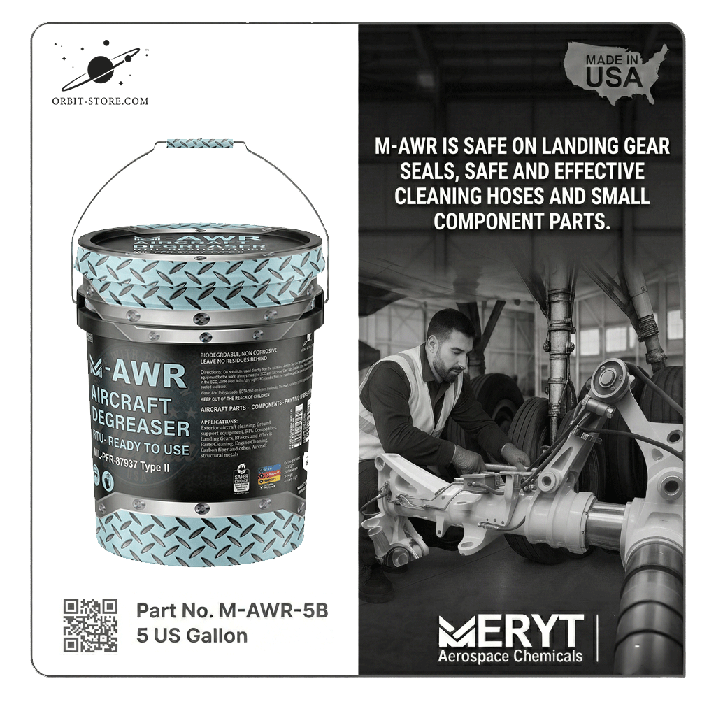 M-AWR-5B Aircraft Degreaser — MIL-PRF-87937D Type II — 5 US gallon bucket (18.9 L)