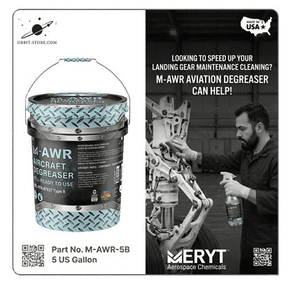 M-AWR-5B Aircraft Degreaser — MIL-PRF-87937D Type II — 5 US gallon bucket (18.9 L)