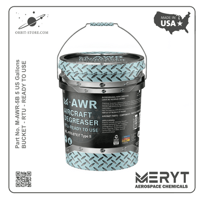 M-AWR-5B Aircraft Degreaser — MIL-PRF-87937D Type II — 5 US gallon bucket (18.9 L)