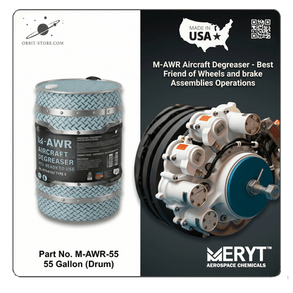 M-AWR-55 Aircraft Degreaser — MIL-PRF-87937D Type II — 55 US gallon drum (208.2 L)