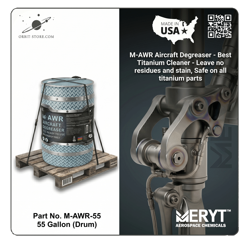 M-AWR-55 Aircraft Degreaser — MIL-PRF-87937D Type II — 55 US gallon drum (208.2 L)
