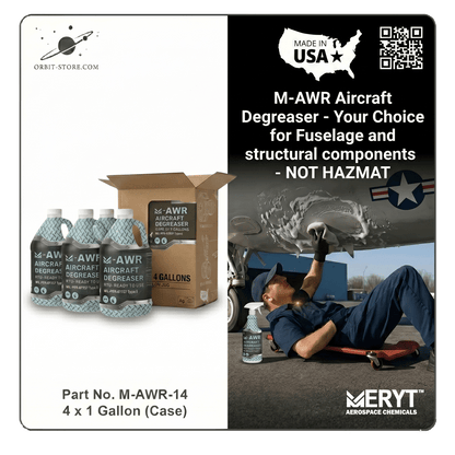 M-AWR-14 Aircraft Degreaser — MIL-PRF-87937D Type II — Case of 4 × 1 US gallon