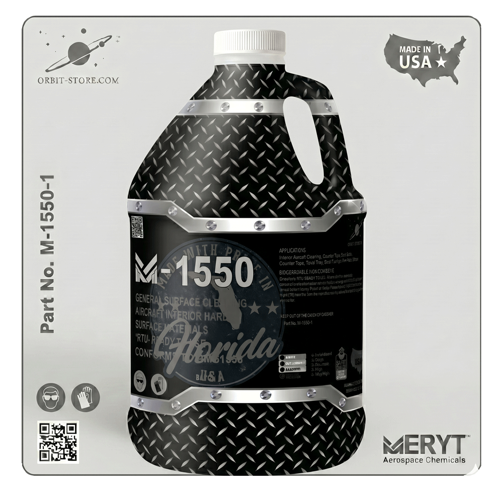 M-1550-1 Aircraft Interior Cleaner — AMS 1550 — 1 US gallon (3.78 L)