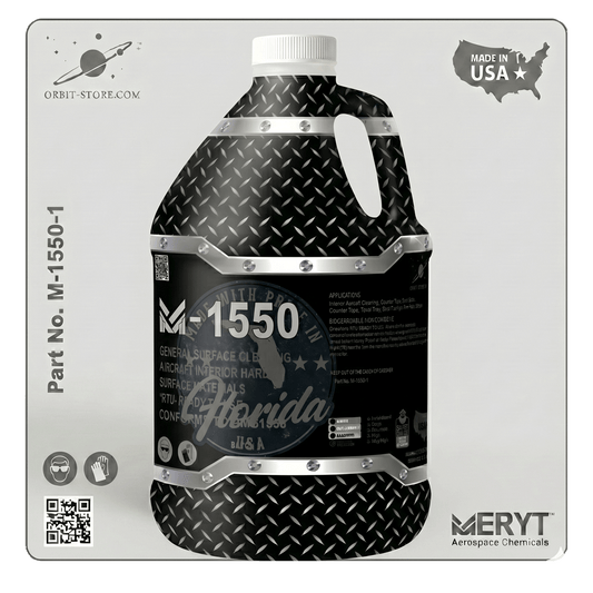 M-1550-1 Aircraft Interior Cleaner — AMS 1550 — 1 US gallon (3.78 L)