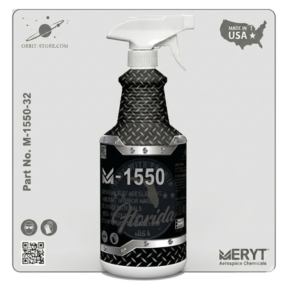 M-1550-32 Aircraft Interior Cleaner — AMS 1550 — 32 oz spray bottle (946 mL)