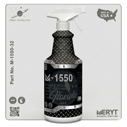 M-1550-32 Aircraft Interior Cleaner — AMS 1550 — 32 oz spray bottle (946 mL)