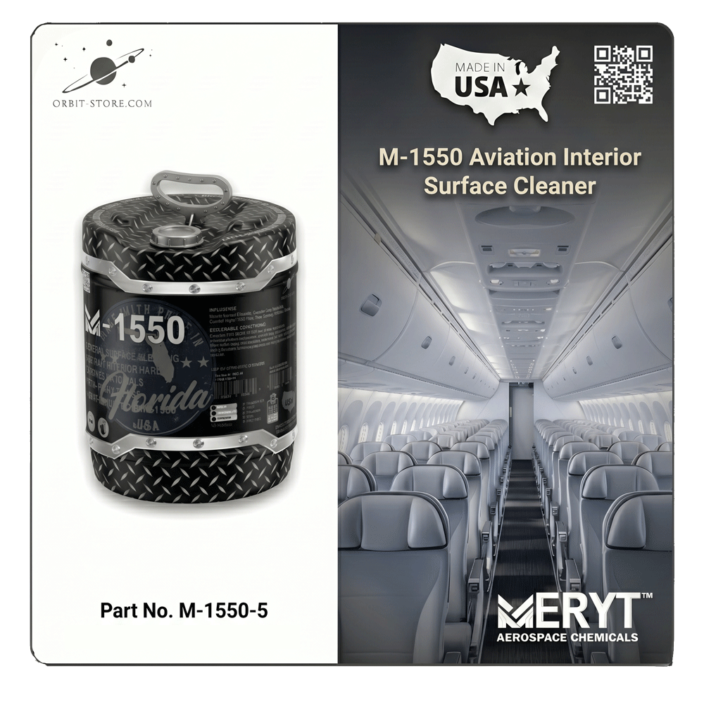 M-1550-5 Aircraft Interior Cleaner — AMS 1550 — 5 US gallons (18.9 L)