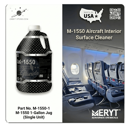 M-1550-1 Aircraft Interior Cleaner — AMS 1550 — 1 US gallon (3.78 L)