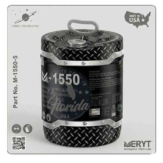 M-1550-5 Aircraft Interior Cleaner — AMS 1550 — 5 US gallons (18.9 L)