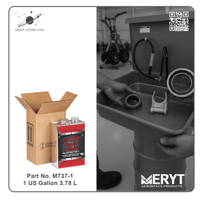 M-737-1 Solvent Degreaser — MIL-PRF-680 Type II — 1 US gallon (3.78 L)