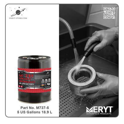M-737-5 Solvent Degreaser — MIL-PRF-680 Type II — 5 US gallons (18.9 L)