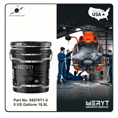 M-85570T1-5 Aircraft Exterior Cleaner — MIL-PRF-85570 Type I — 5 US gallons (18.9 L)