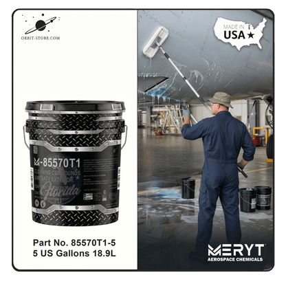 M-85570T1-5 Aircraft Exterior Cleaner — MIL-PRF-85570 Type I — 5 US gallons (18.9 L)