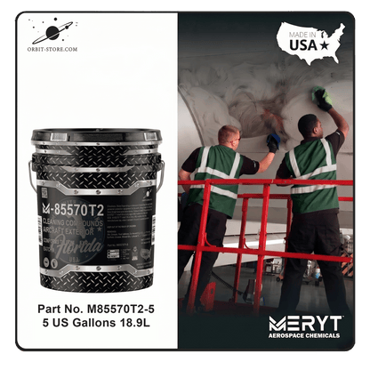 M-85570T2-5 Aircraft Exterior Cleaner — MIL-PRF-85570 Type II — 5 US gallons (18.9 L)