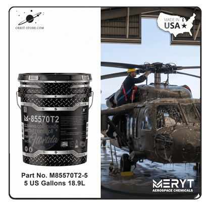 M-85570T2-5 Aircraft Exterior Cleaner — MIL-PRF-85570 Type II — 5 US gallons (18.9 L)