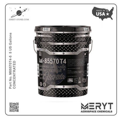 M-85570T4-5 Aircraft Exterior Spot Cleaner — MIL-PRF-85570 Type IV — 5 US gallons (18.9 L)