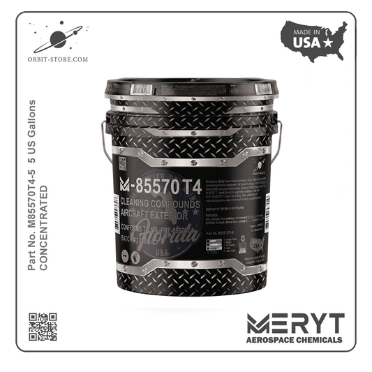 M-85570T4-5 Aircraft Exterior Spot Cleaner — MIL-PRF-85570 Type IV — 5 US gallons (18.9 L)