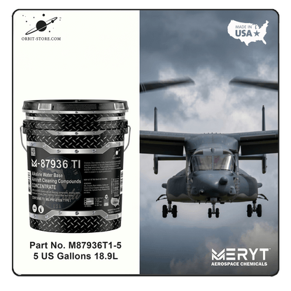 M-87936T1-5 Aircraft Exterior Cleaner — Concentrate — 5 US gallons (18.9 L)