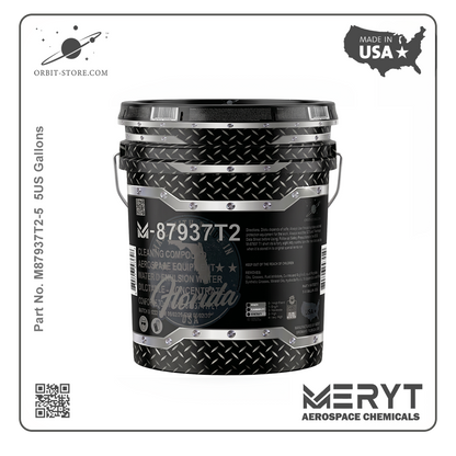 M-87937T2-5 Aerospace Equipment Cleaner — MIL-PRF-87937 Type II — 5 US gallons (18.9 L)