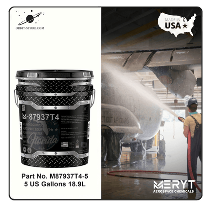 M-87937T4-5 Aerospace Equipment Cleaner — MIL-PRF-87937 Type IV — 5 US gallons (18.9 L)
