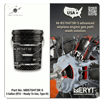 M-85704T3R-5 Turbine Engine Gas Path Cleaner — MIL-PRF-85704 Type III RTU — 5 US gallons (18.9 L)