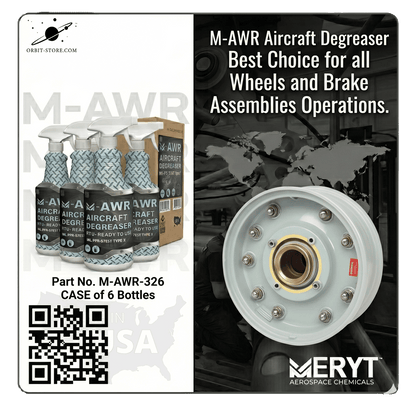 M-AWR-326 Aircraft Degreaser — MIL-PRF-87937D Type II — Case of 6 × 32 oz spray bottles