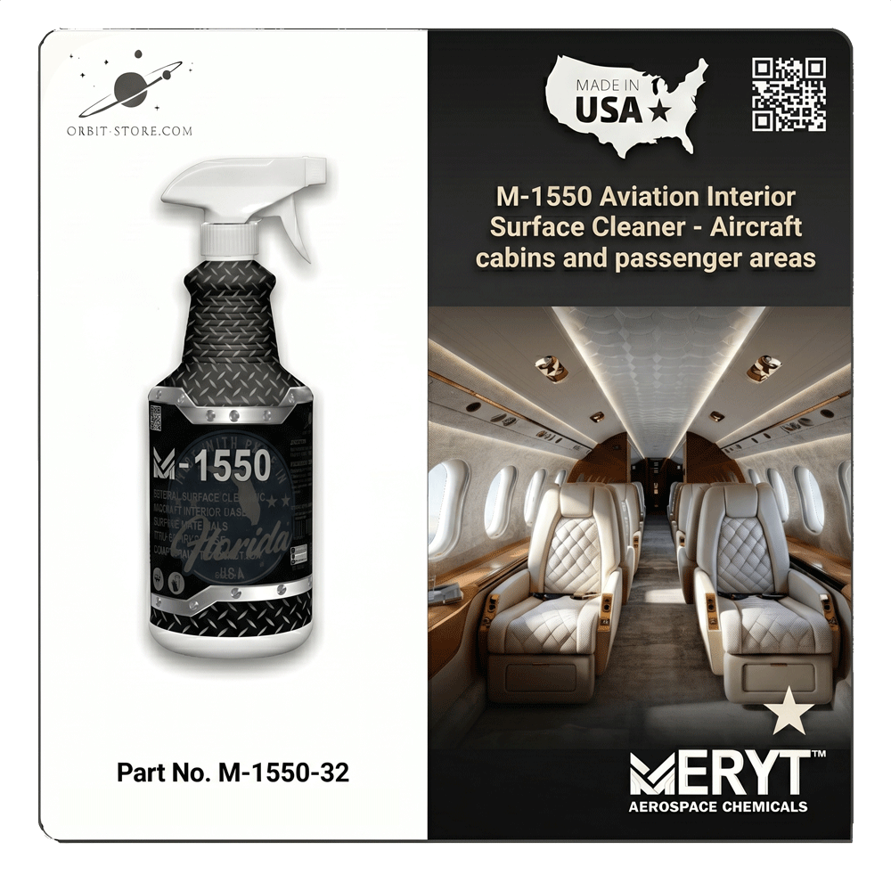 M-1550-32 Aircraft Interior Cleaner — AMS 1550 — 32 oz spray bottle (946 mL)